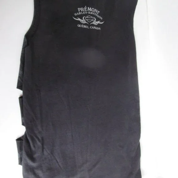 SOLD Distressed Cut Outs Womens sz s Harley Davidson T Shirt Womens small Harley - Picture 4 of 6